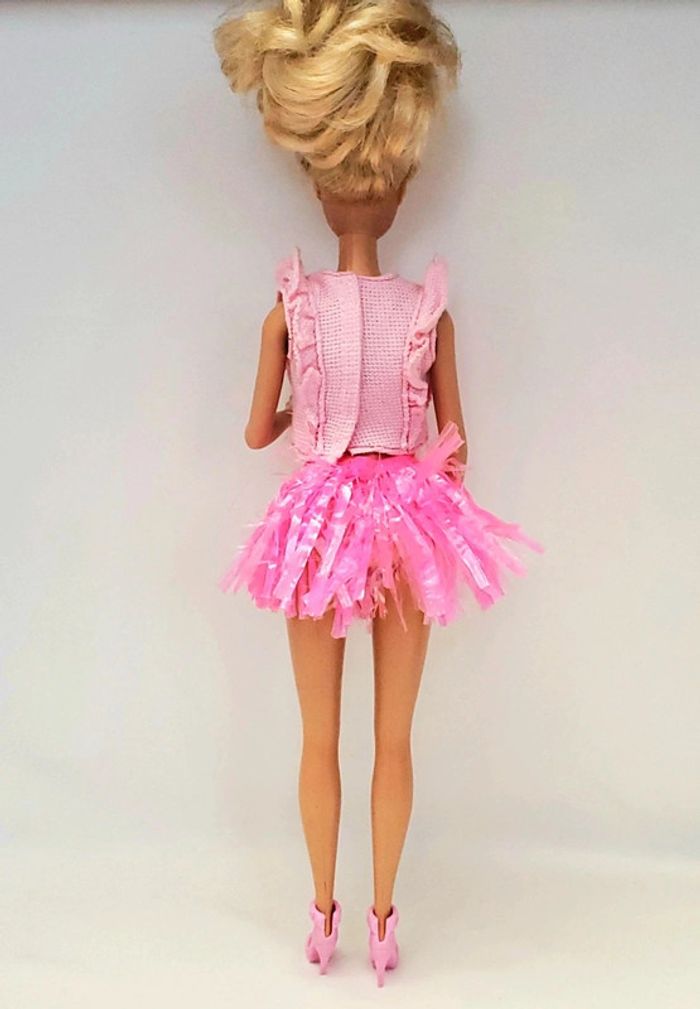 Lot de 3 poupée Barbie jambes et bras fixes - photo numéro 4