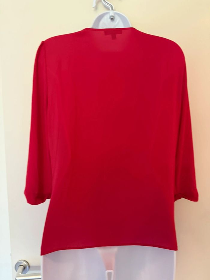 Blouse manches 3/4 rouge 1.2.3 paris - photo numéro 6