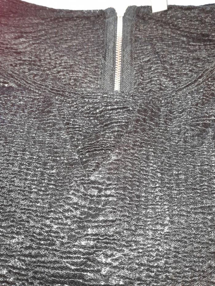 Joli haut effet blousant et crocodile zara - photo numéro 7