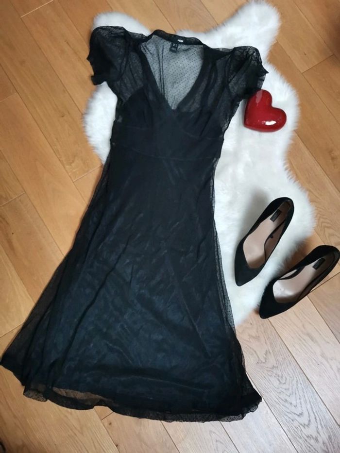 Jolie petite robe noire en plumetis Vintage 😍 - photo numéro 7