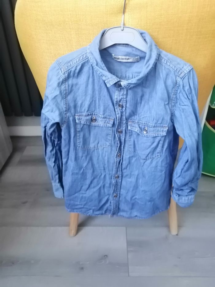 Lot de 3 chemises en jean - photo numéro 5