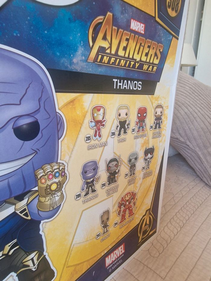 Figurine funko pop thanos jumbo Infinitif wars marvel avengers - photo numéro 10