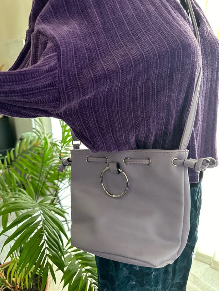 Sac sceau lilas - photo numéro 3