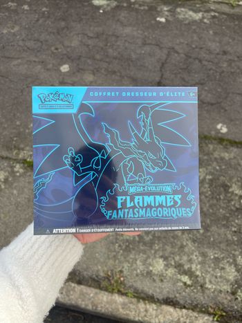 Etb Flammes Fantasmagoriques Mega évolution 2 scellé Pokémon