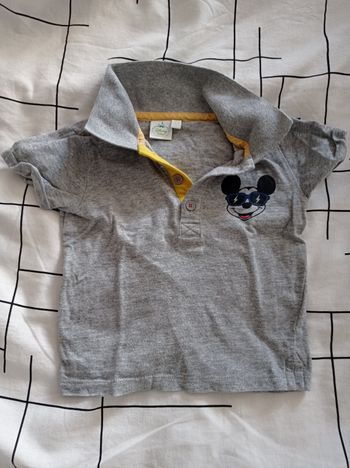 Polo Mickey 12mois
