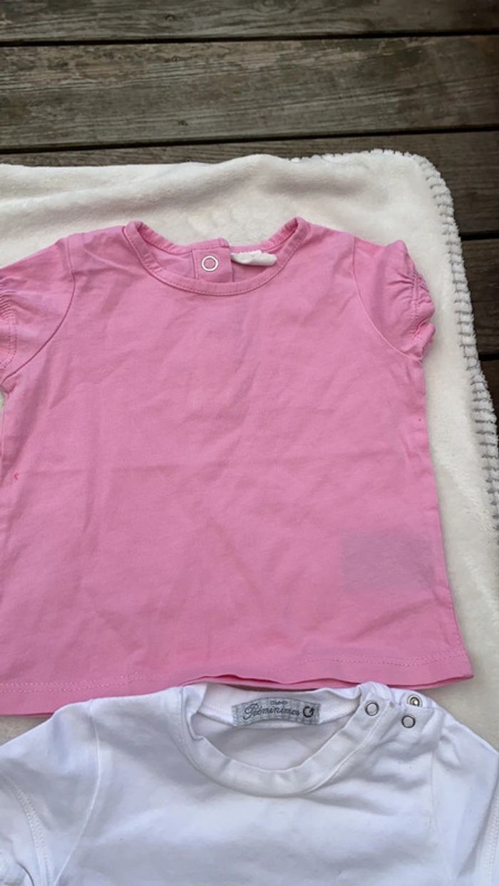 Lot de 9 t-shirt manche courte - 3 mois - photo numéro 10