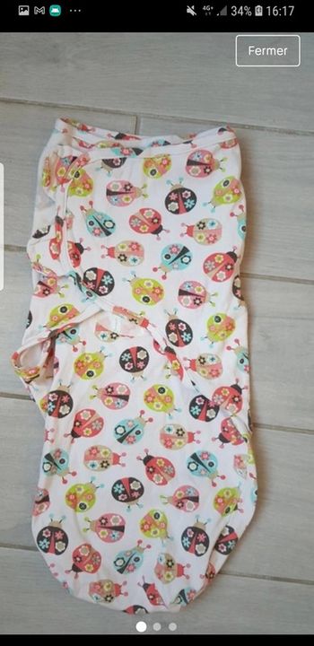 Gigoteuse wrap été  0/6mois