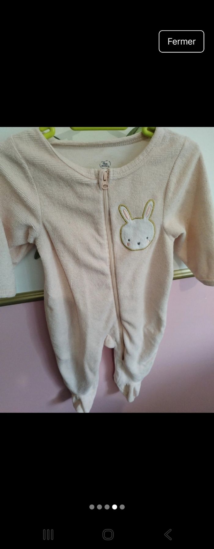 Pyjama grenouillère zip - photo numéro 4