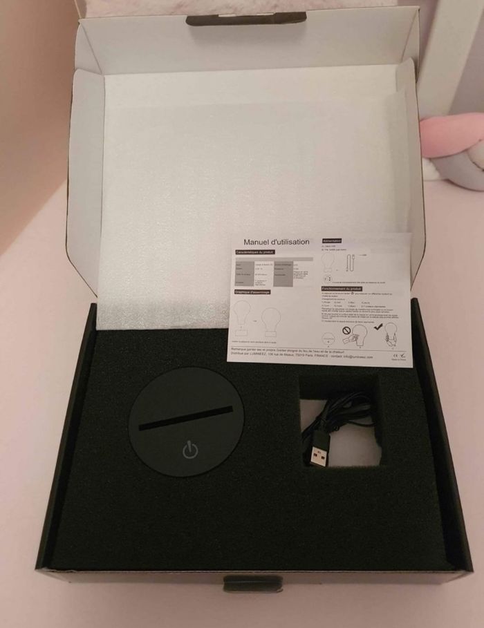 Lampe / Veilleuse Moto 3D - photo numéro 6