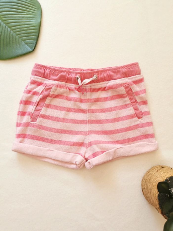 Lot de 2 shorts éponge jaune et rose Orchestra 18 Mois - photo numéro 5