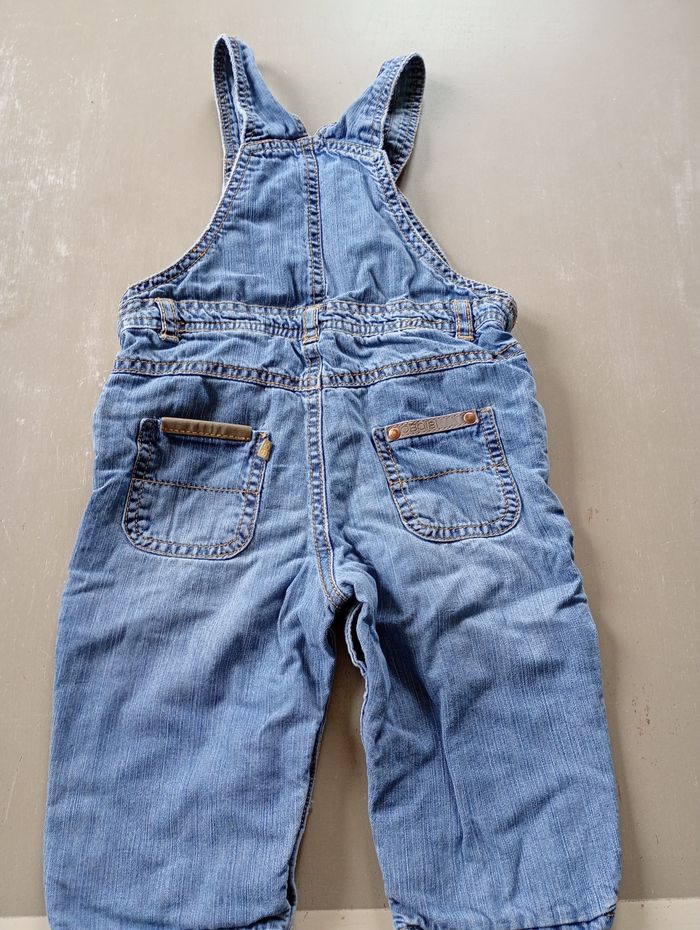 Salopette en jean 74 cm  Obaibi - photo numéro 4