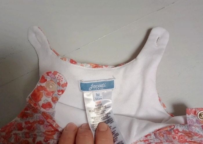 Combinaison liberty Jacadi 1 mois - photo numéro 2