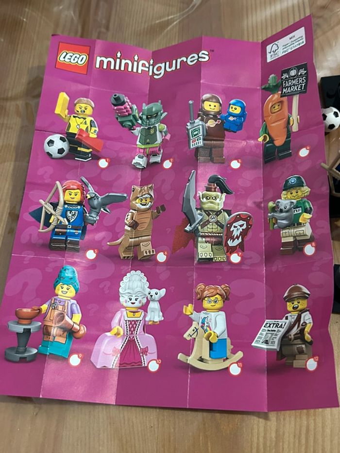 Série 24 complète lego 71037 12 minifigurines différentes dont une neuve - photo numéro 8