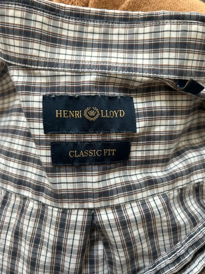 Chemise manches courtes homme Henry Lloyd taille M - photo numéro 8