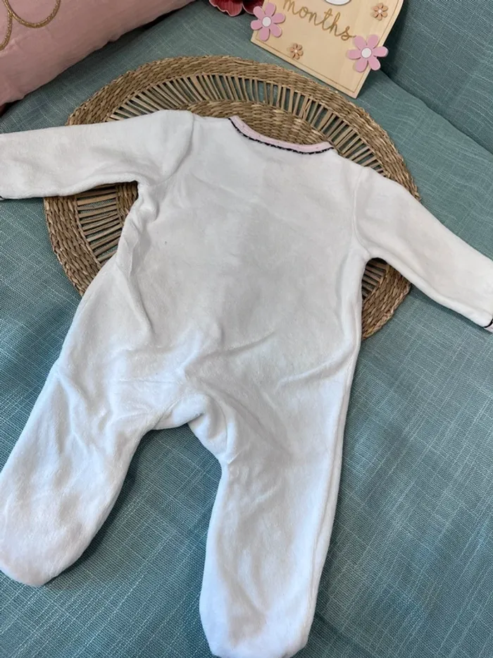 Pyjama velours taille 3 mois - photo numéro 4