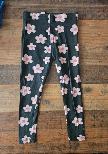 Legging fille imprimé fleurs 5ans