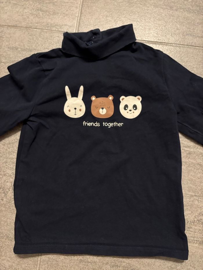 Teeshirt col roulé - photo numéro 6