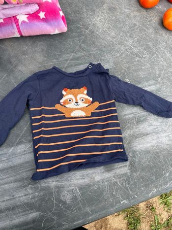 Maillot manches longues fille 12 mois 78-83 cm