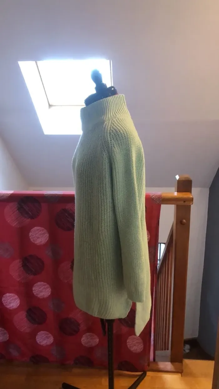 Tunique / long pull vert taille L/Xl - photo numéro 4