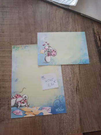Papier à lettre Diddl 145 2,30€