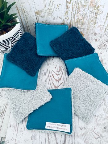 Lingettes lot de 8 lavable et réutilisable