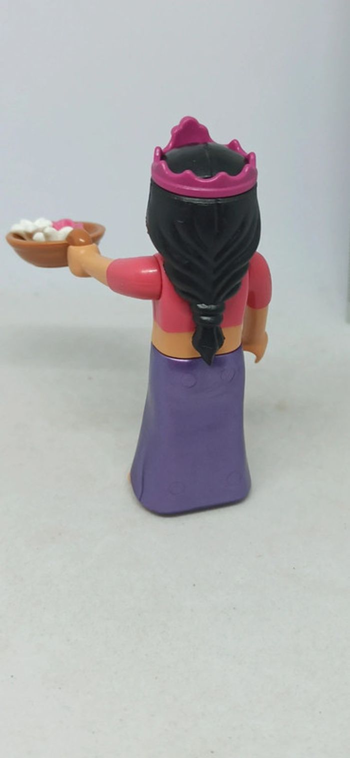 Femme princesse indienne avec fleurs playmobil - photo numéro 3