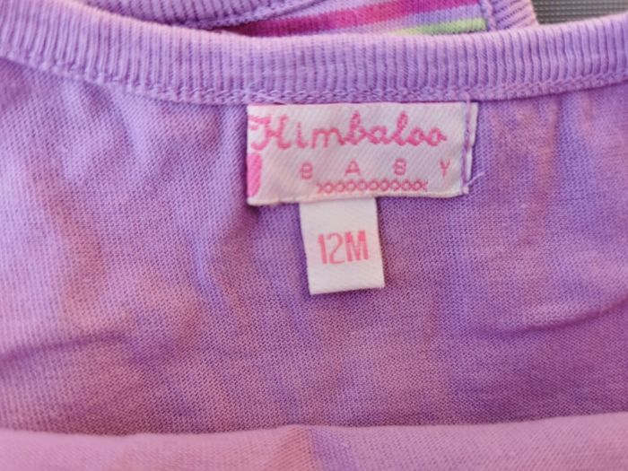 Lot de 2 débardeurs 12 mois fille Kimbaloo - photo numéro 4