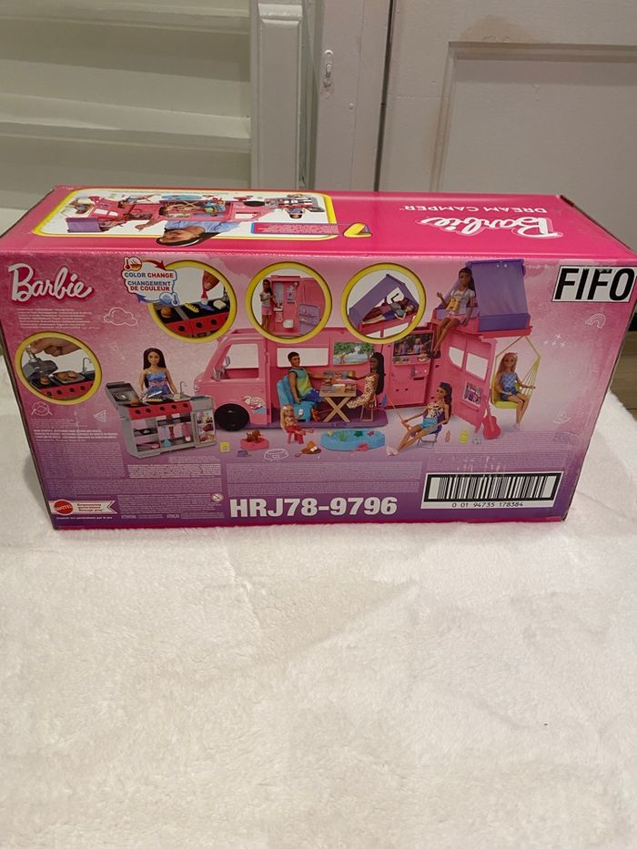 Camping car barbie