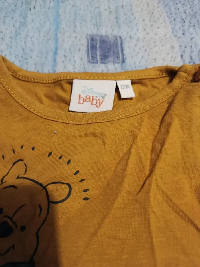T shirt Winnie l'ourson 12 mois garçon - photo numéro 2