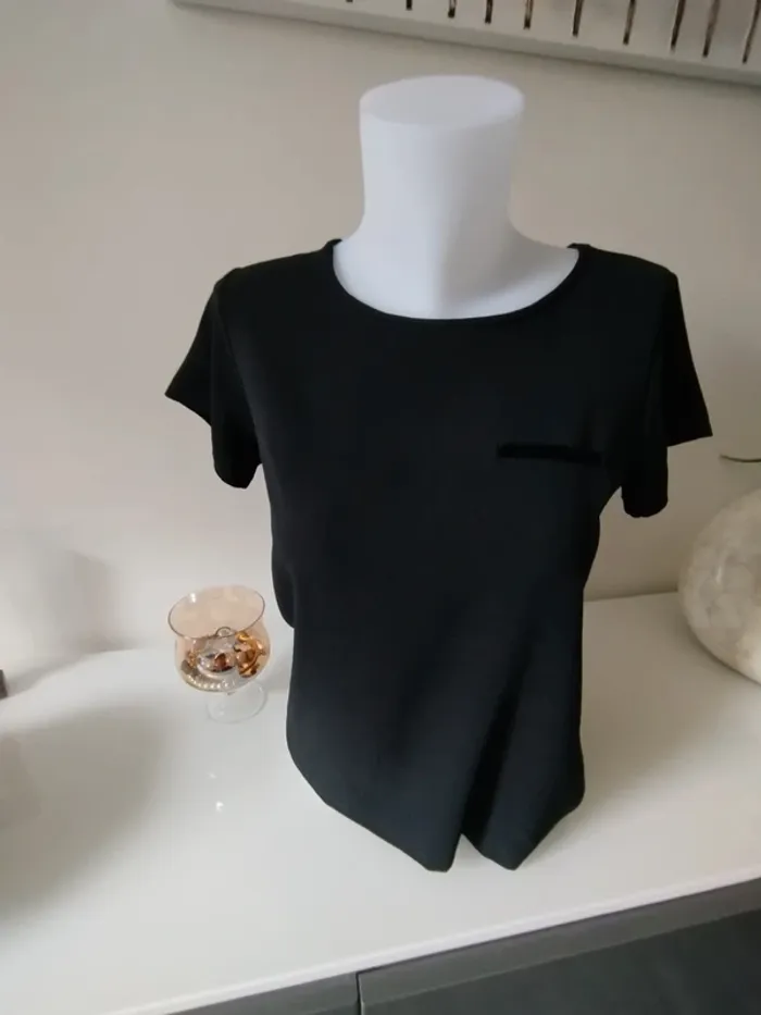 #lot tee shirt#noirs - photo numéro 4