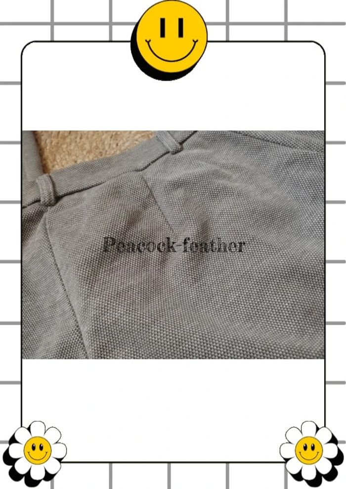 Pantalon large stradivarius beige 36 - photo numéro 3