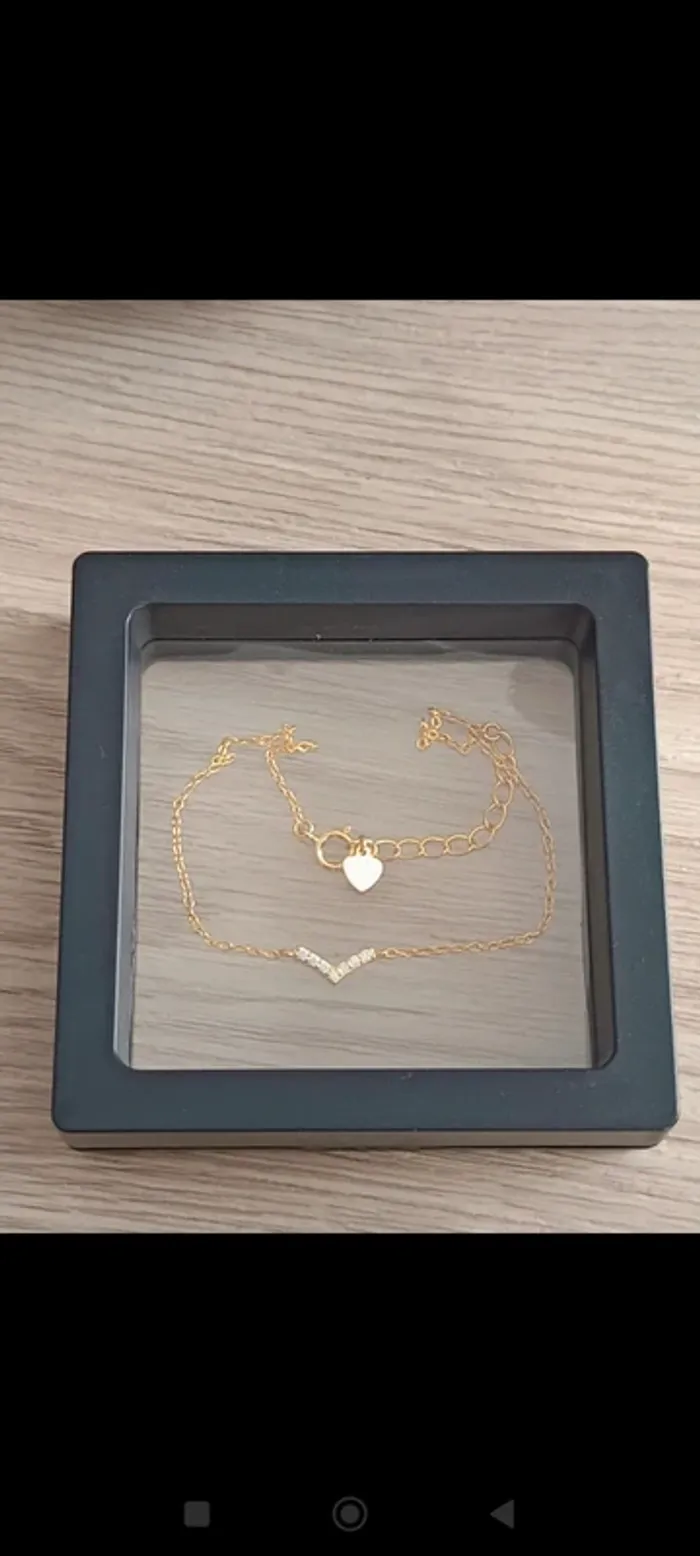 Bracelet v doré argent s925 - photo numéro 5