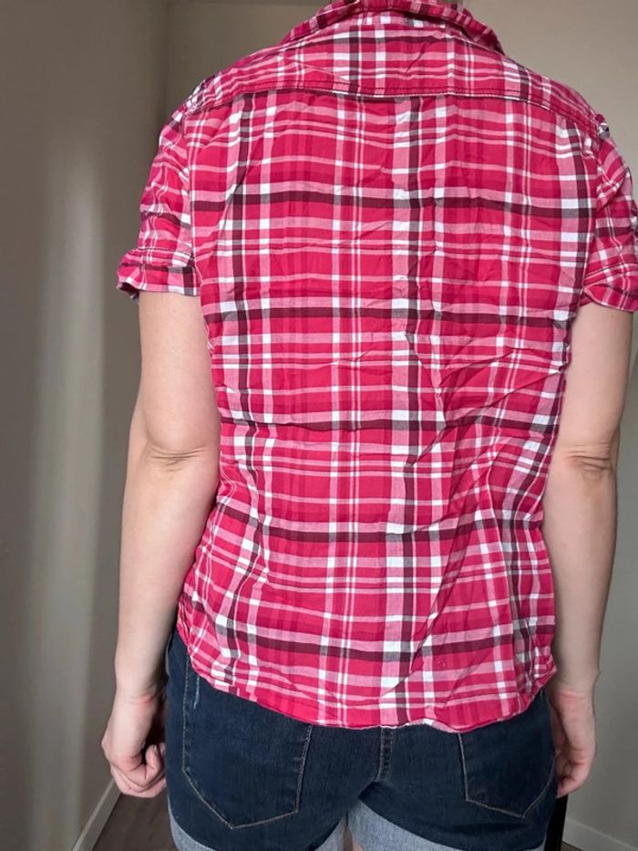 Kiabi Chemise à carreaux rose – Taille 40 – Très bon état - photo numéro 13