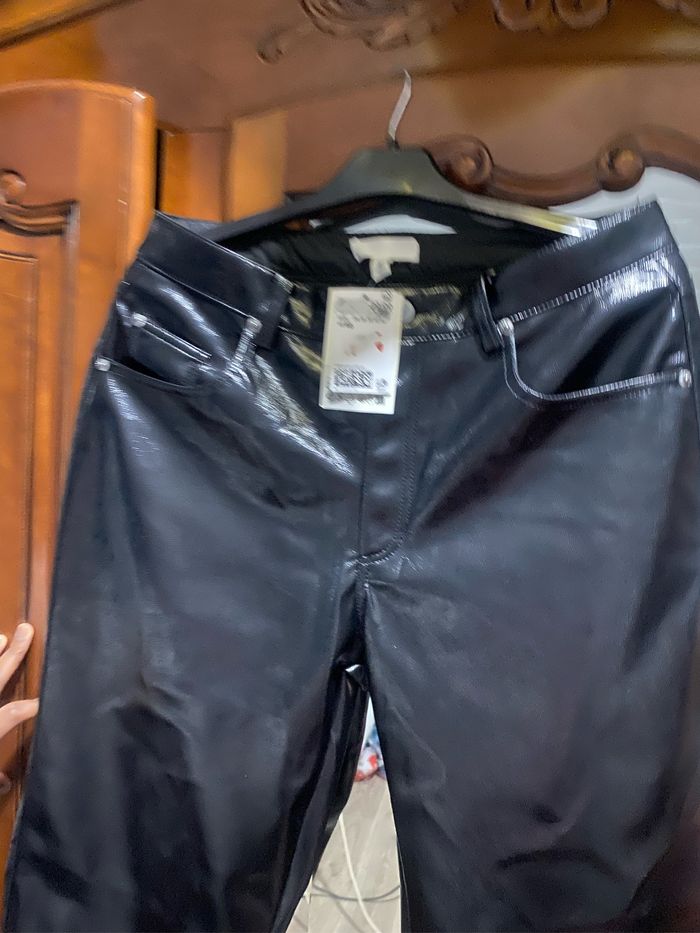 Pantalon similicuir Femme - photo numéro 2