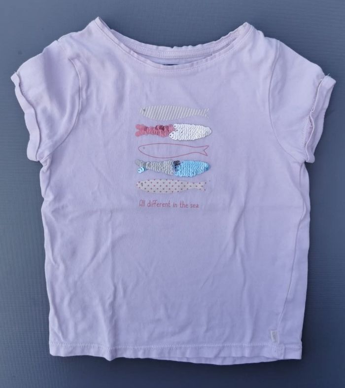 Tee-shirt mc 5 ans fille okaidi