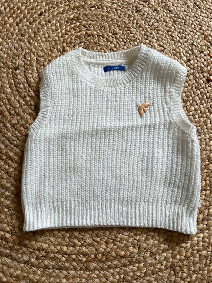 Pull sans manche