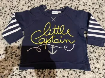 Sweat Vertbaudet 18 mois little captain