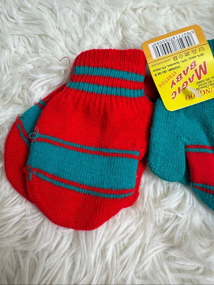Lot de 2 paires de moufles Magic Baby - photo numéro 3