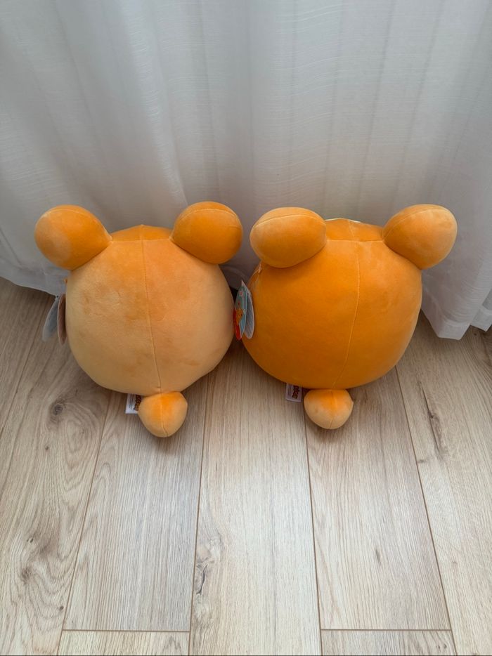 Pokémon Lot deux Peluche Squishmallows Teddiursa 25cm Neuf avec Étiquette - photo numéro 2