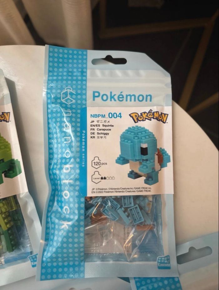 OFFRE! Pokémon - Jeu de construction Nanoblock - Lot de 7 paquets neufs - photo numéro 5