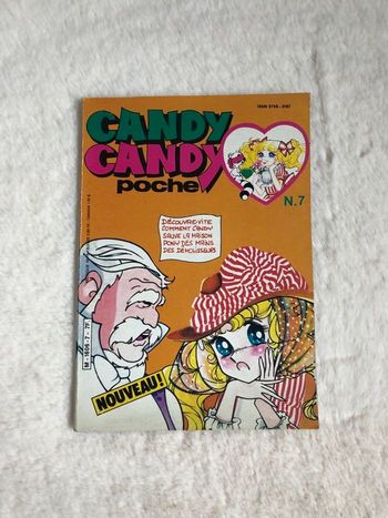 Livre / revue - Revue Candy Candy poche numéro 7 - télé guide éditions 1982