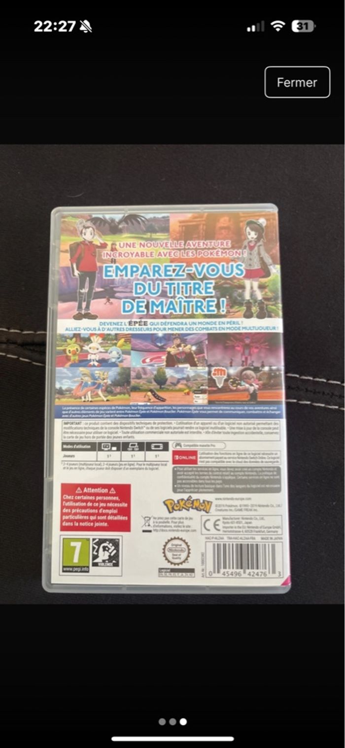 Jeu Pokémon - photo numéro 2