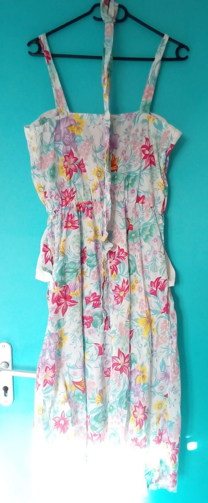 💜 Robe d'été à fleurs vintage taille 42 💜 - photo numéro 2