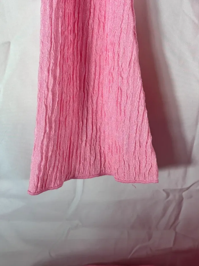 Robe longue rose à manches longues SHEIN - photo numéro 6