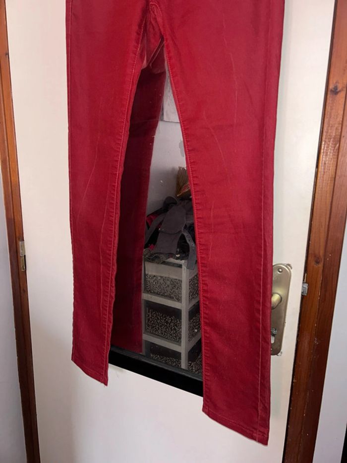 Jeans rouge taille 40 - photo numéro 2