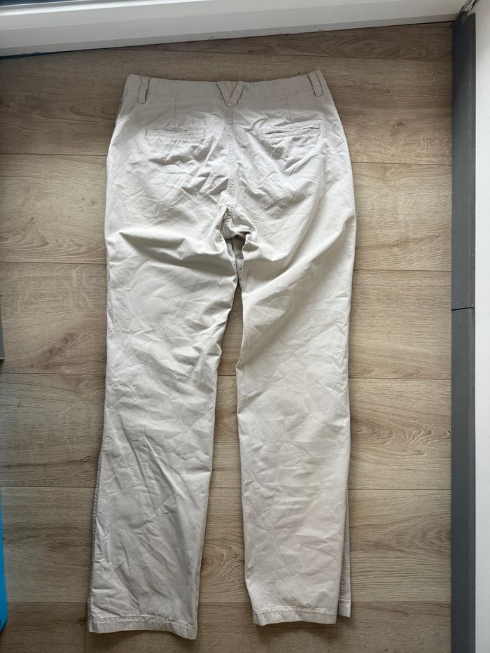 Pantalon Chino Columbia – Beige Pierre – 100% Coton – Taille 38 (US 6) - photo numéro 2