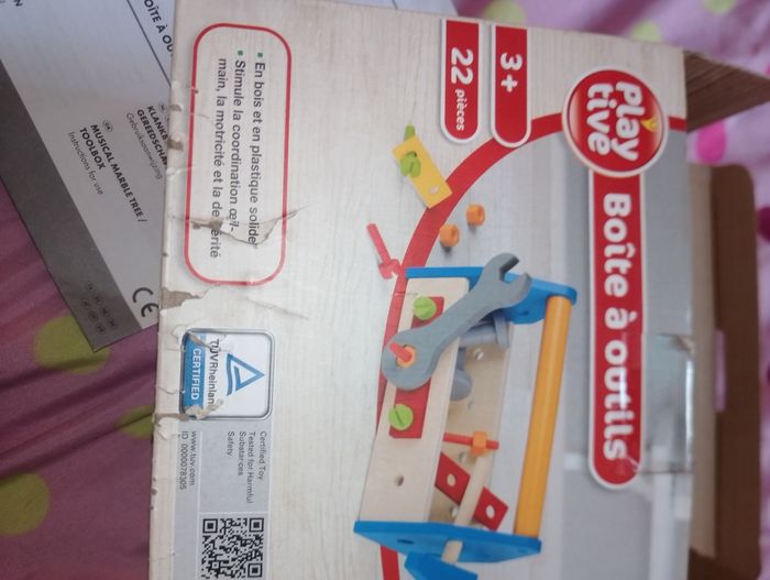 Boîte à outils en bois 22 pièces 
Playtive - photo numéro 10