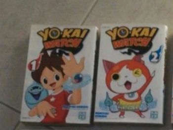 3 livres yo.kai watch (tome 1/2/3)