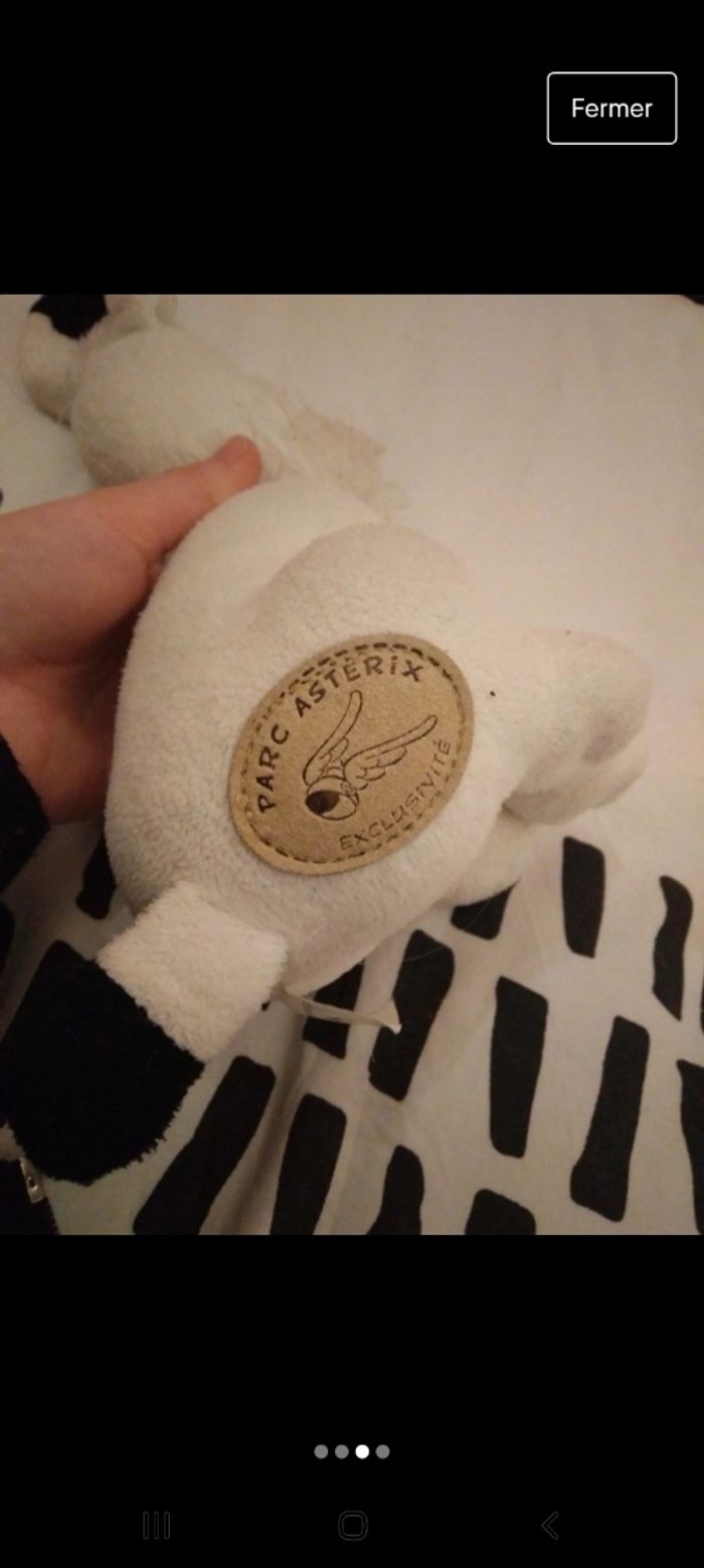 Peluche Idéfix Parc astérix - photo numéro 4