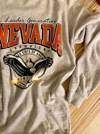 Sweat imprimé oversize